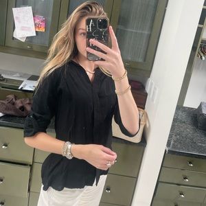 Black James Perse button up